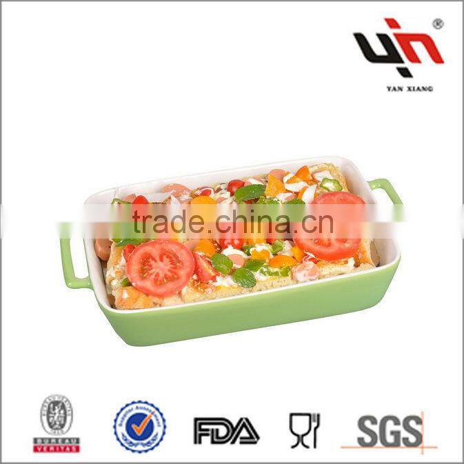 Y2399 Red ceramic bakeware
