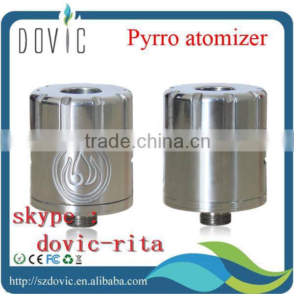 Newest design full mechanical pyrro clone /rba pyrro atomizer /pyrro atomizer