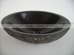 Absolute black granite monument