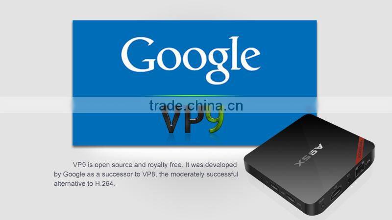 Cloudnetgo New Android 6.0 Marshmallow TV Box S905X 1GB 8GB KODI A95X android 4K tv box