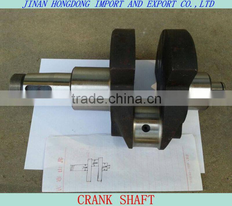 Various crankshafts for agricutural machinery