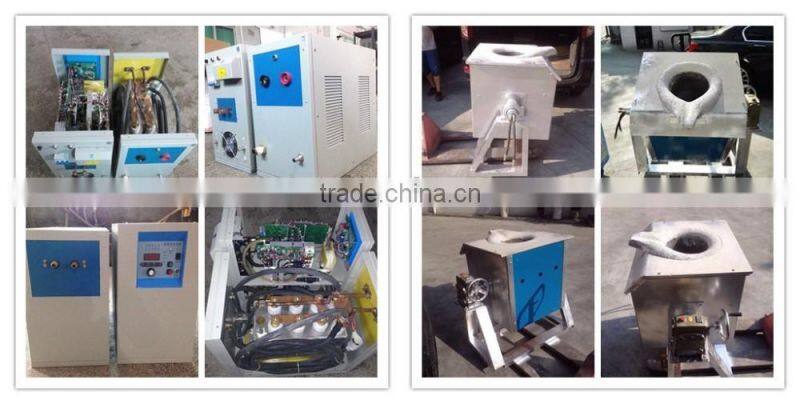 Top Sale Bronze Copper Induction Smelting Furnace Copper Brass Bronze Small Melting Furnace (JLZ-15)