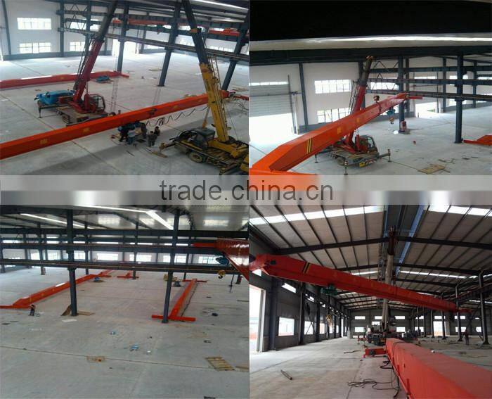 electric 10 ton overhead single girder crane