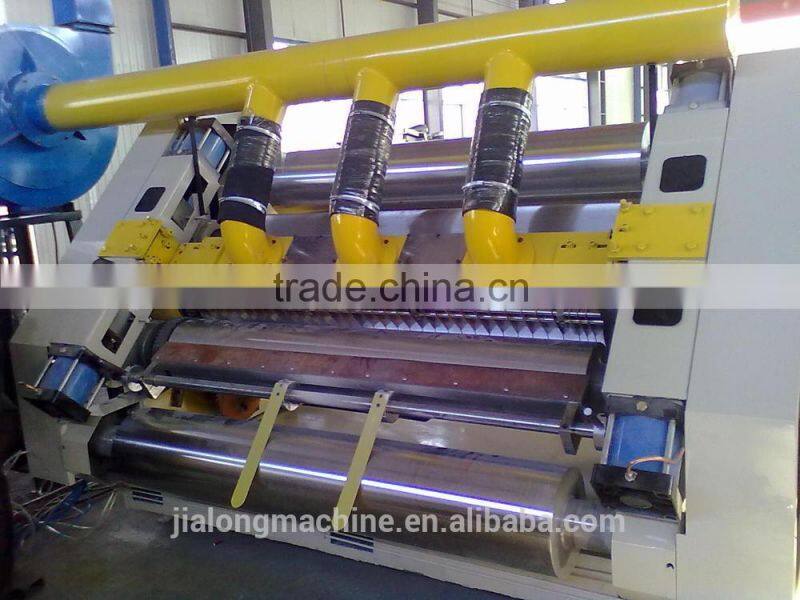 Corrugated paper box packing machine/single facer corrugated carton packing machine
