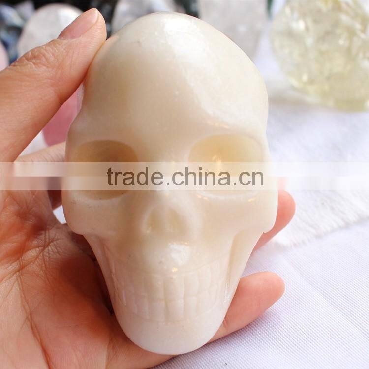 all kinds of natural rock crystal stone skulls wholesale