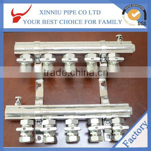 2013 hot sales floor heating system quality products china supplier brass water manifold