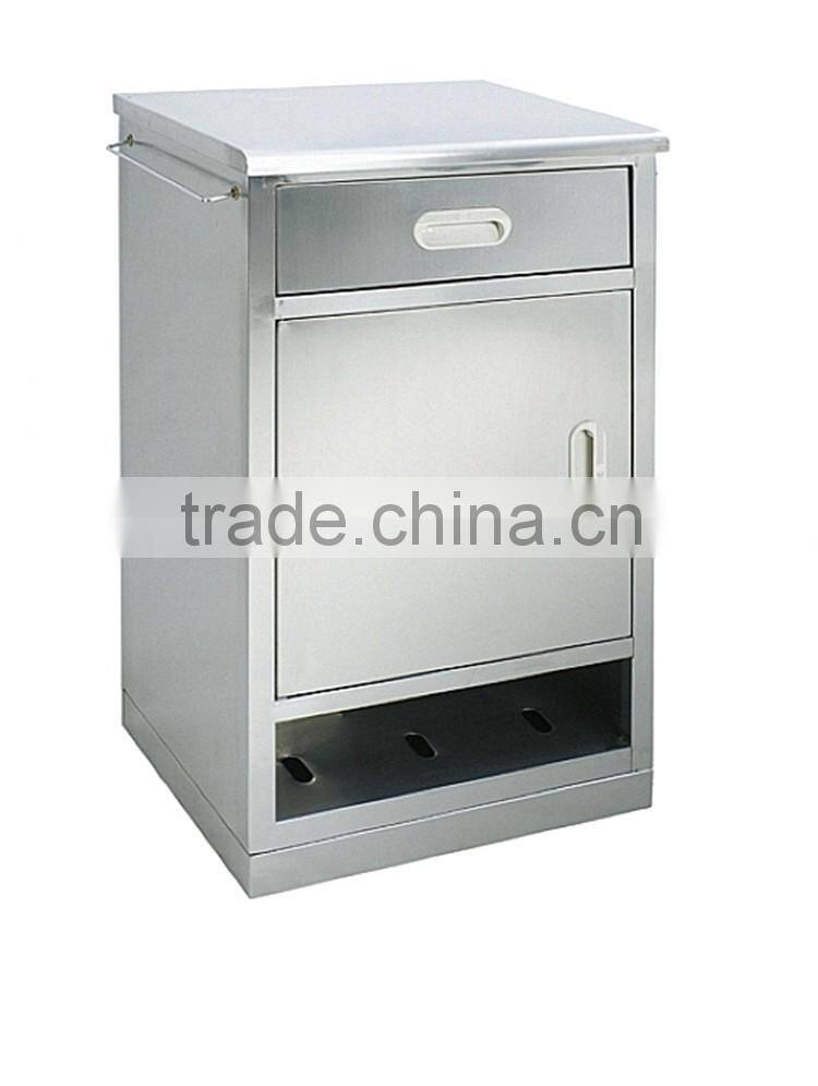 Cheap Modern Stainless Steel Nightstand For Hospital