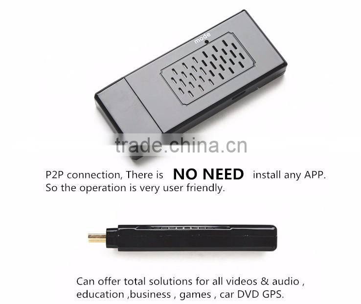 RT1185 2.4G TV Dongle 1080p Miracast DLNA Airplay WiFi Display Receiver Supports 5G WiFi Compatible with iOS9 Android