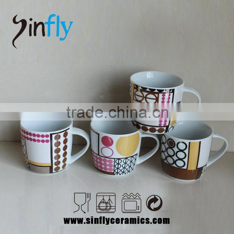 Hot selling 11OZ custome decal ceramic mugs christmas mug