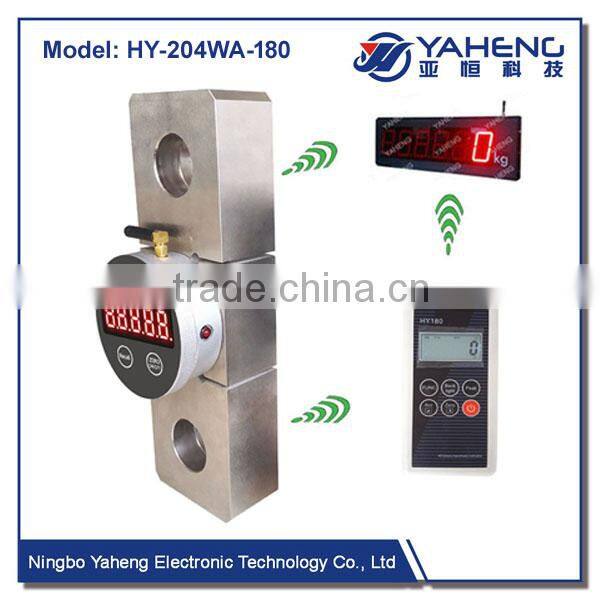 Electronic dynamometer Wireless with digital display 204w wireless indicator stainless steel crane scale