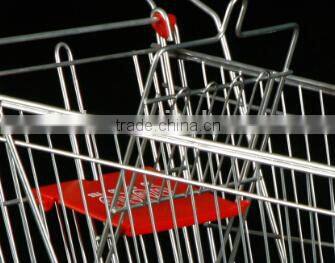 RH-SA125 Asia Shopping Cart 125L 910*555*1000mm 5''PU Wheel Unfolding Shopping Cart