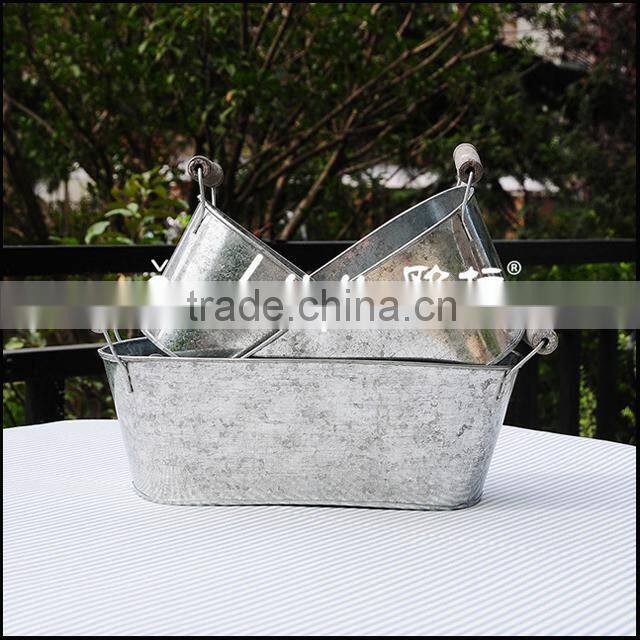 S/3 cheap customized iron sheet basket