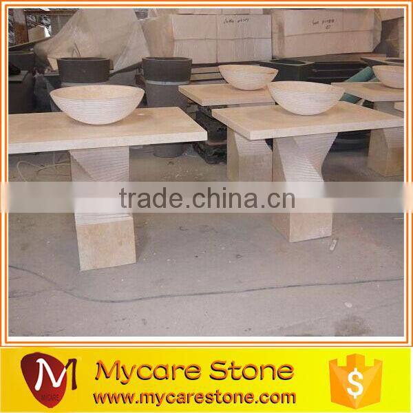 New arrival wash pedestal basin on sale,stone pedestal basin