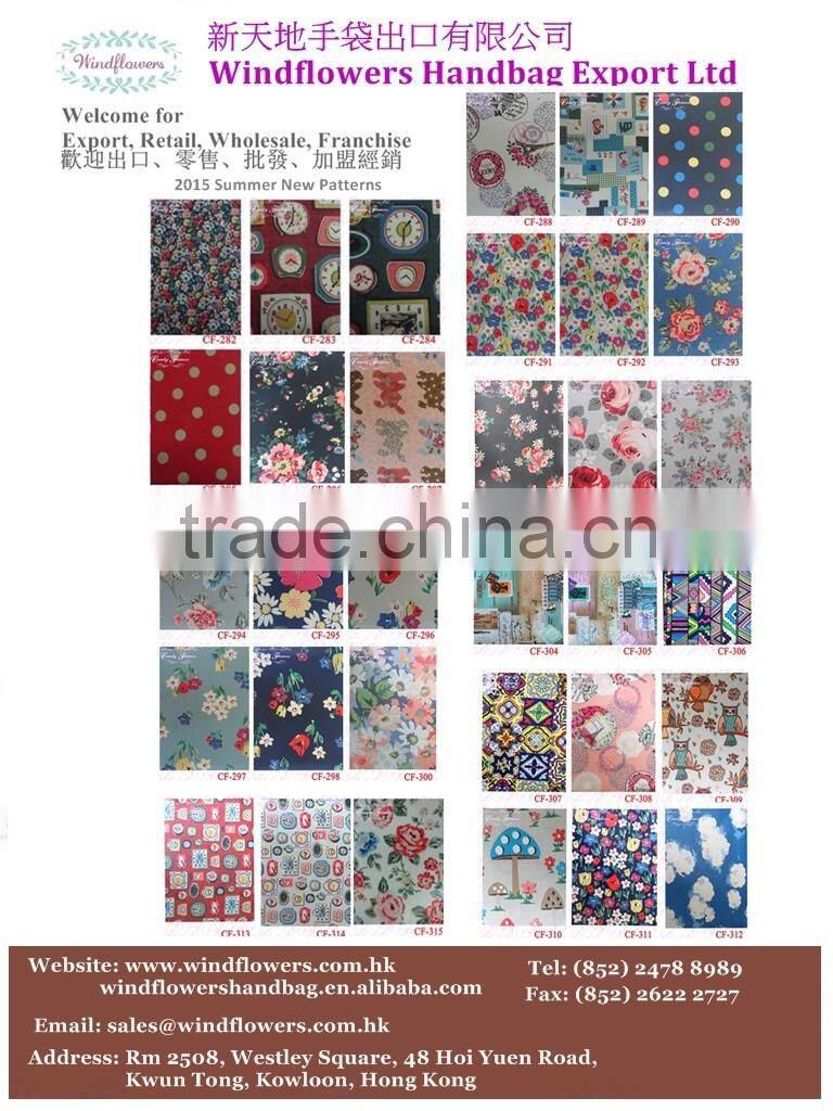 2016 High Quality Floral Canvas Designer Ladies Shoulder Bag