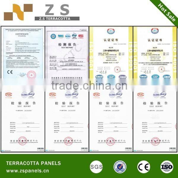 clay bricks architectural facade terracotta wall siding dry hanging system exterior wall terracotta tiles facade ceramic panel