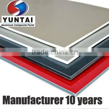 waterproof plastic wood composite sheet interior design acp sheet