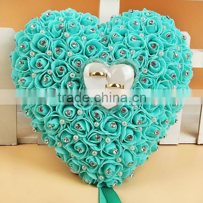 Fashion new desin handmade wedding ring boxes