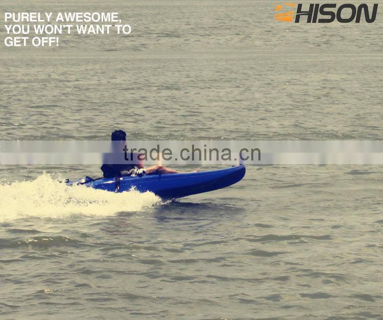 Hison fishing boat Jet Engine powered kayak ocean jet kayak