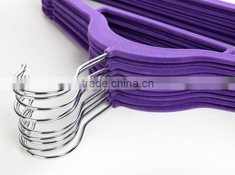 Purple Velvet Suit Hangers