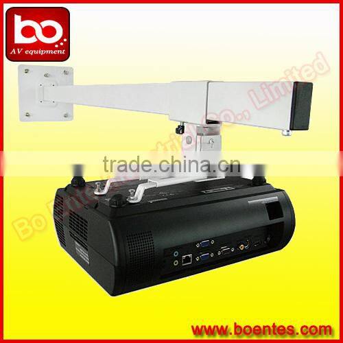 Cold Roll Steel Short Throw Projector Wall Mount Bracket BW-120S for Office Presentation Equipment