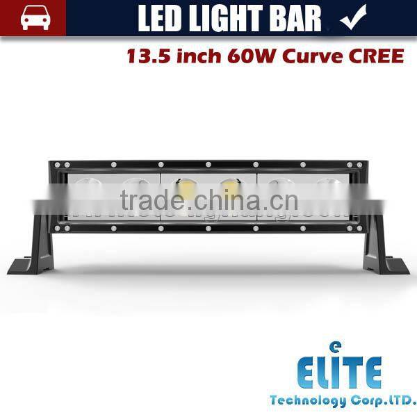 60W high power 13.5inch led light bar super bright LED headlight