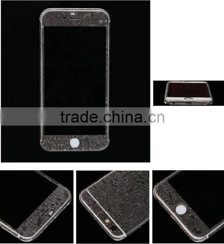 Hami Melon Texture Bling Bling Glitter Sticker Skin for iPhone 6 6s, Wholesale China