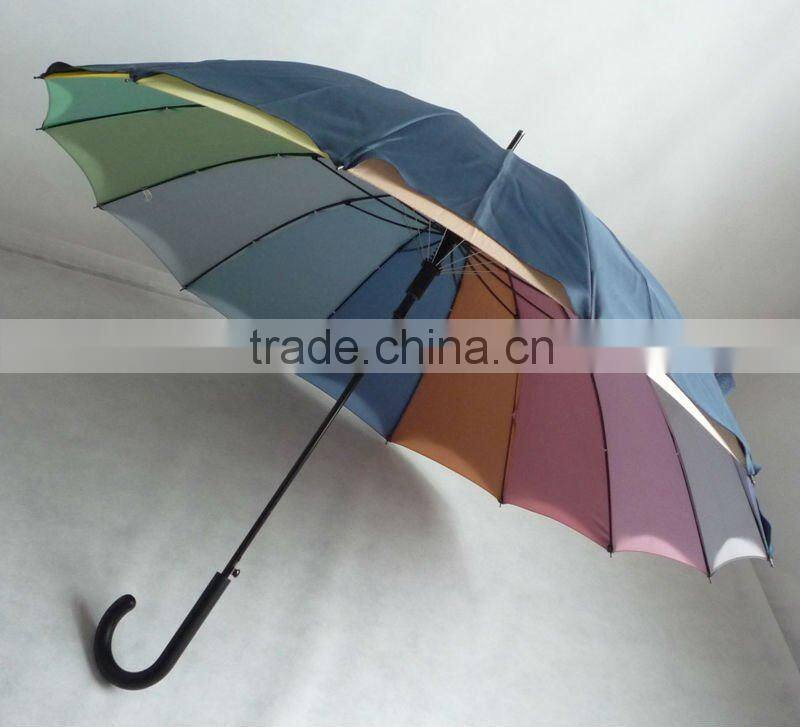 Best quality double layer straight umbrella