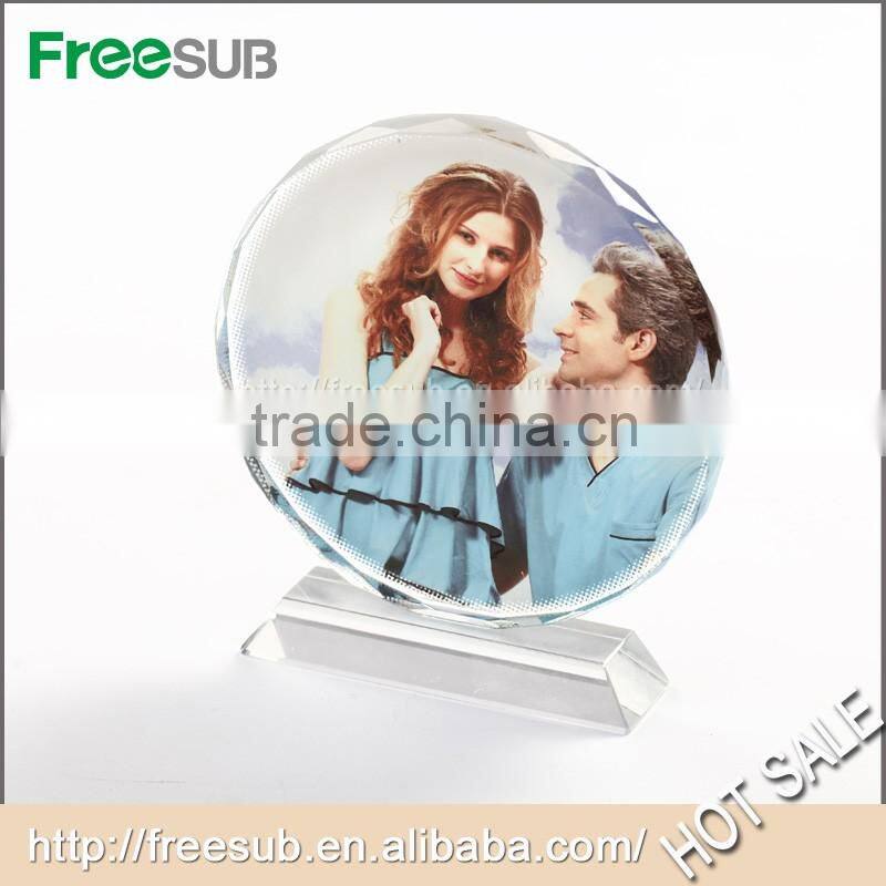Sublimation Wholesale Funia Crstal Photo Frame Wedding