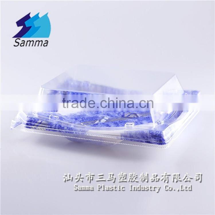 KW-0014GA Disposable packing tray with lid