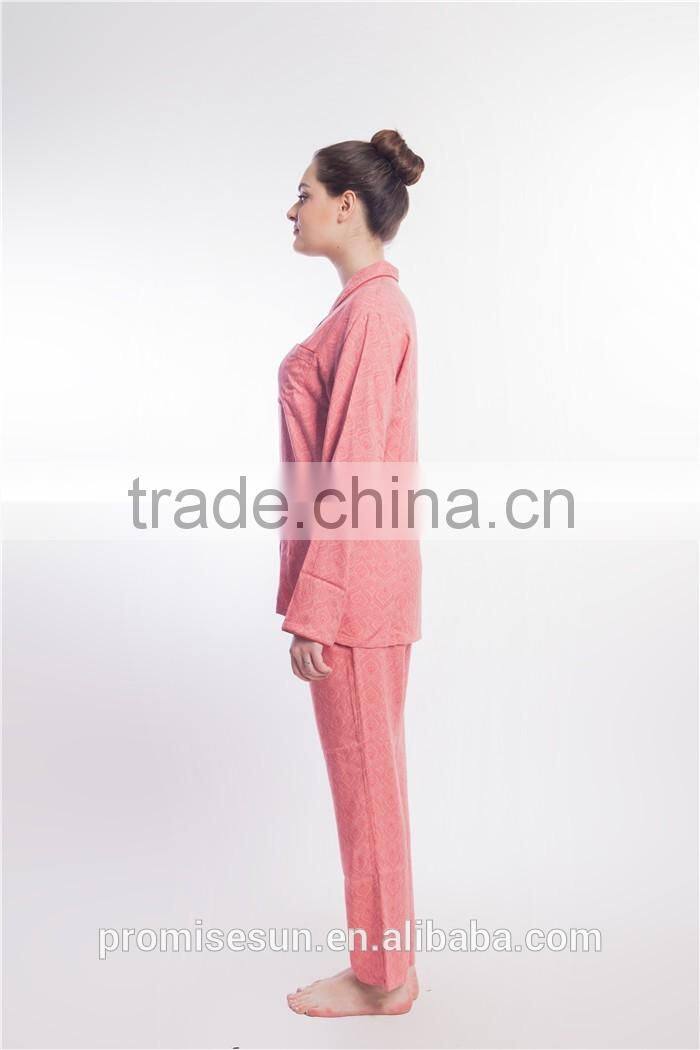 100% rayon printing night suit for ladies' home wear