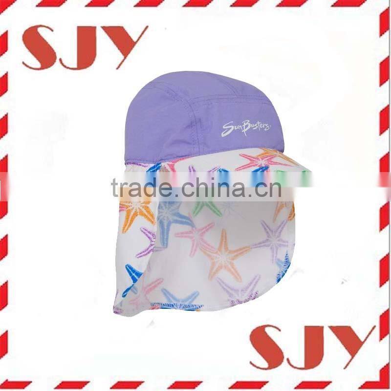 UV Sun Protective Girls UPF 50+ Flap Hats