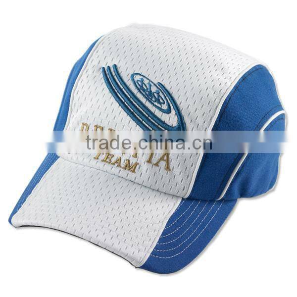Custom high quality waterproof 100% polyester golf cap