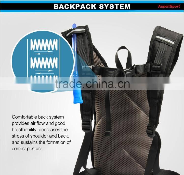 Lightweight hydration backpack hiking backpack with cycling style