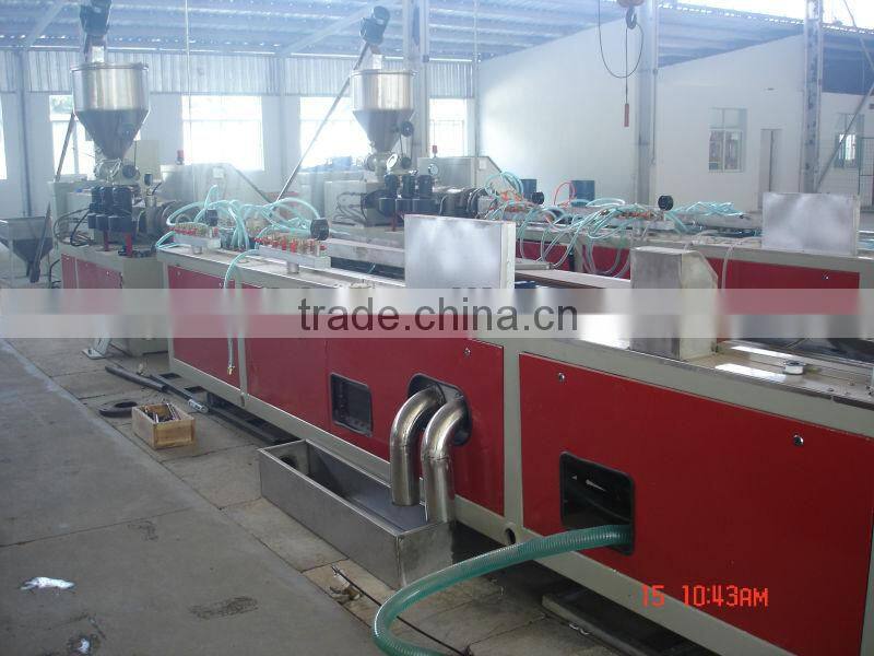 WPC profile making machine