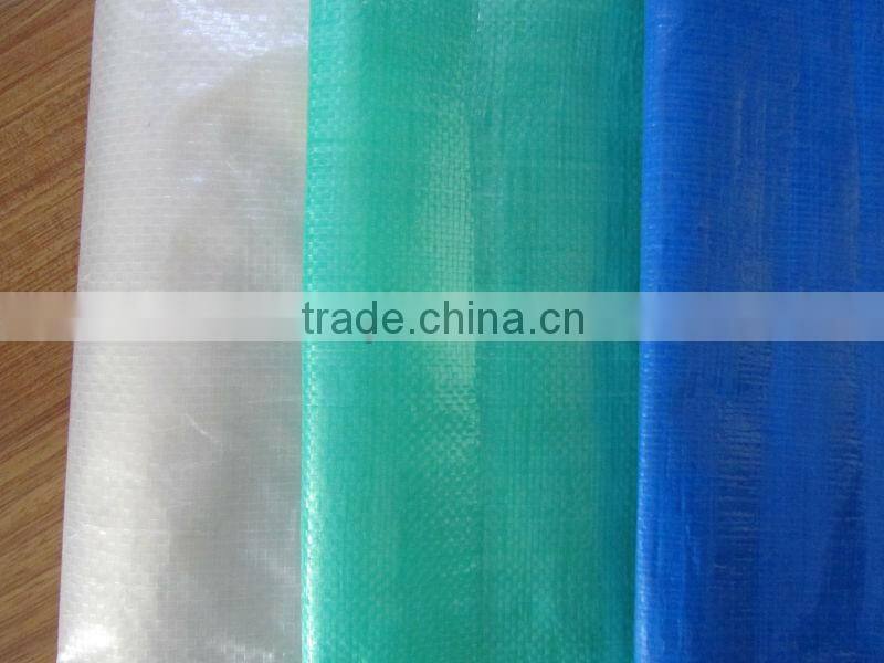 pe/pp waterproof woven fabric for building use
