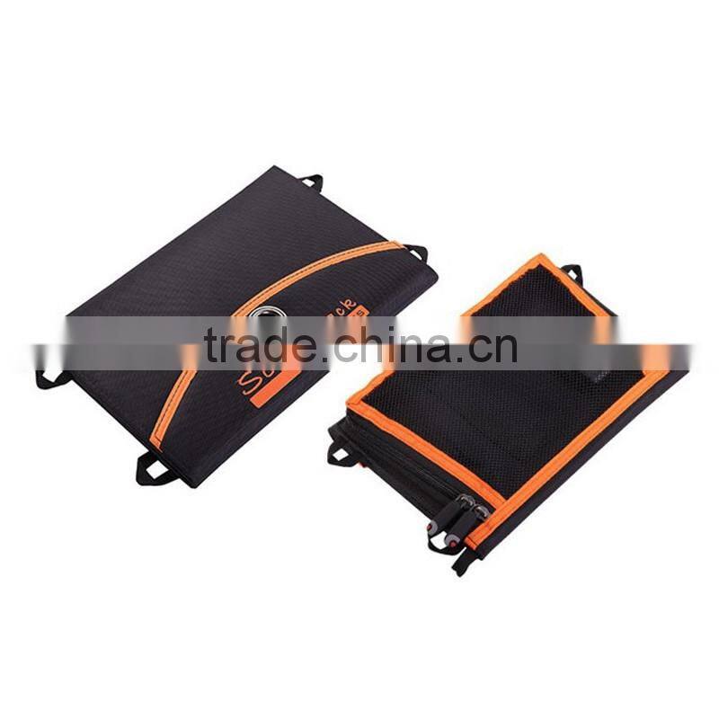 12V 24W flexible foldable solar mobile phone charger