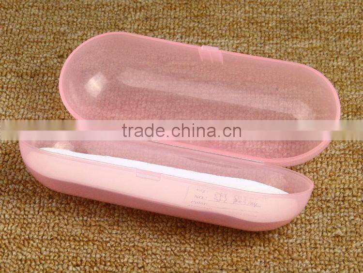 cheap plastic sunglasses box eyewear case beautiful pink sun glasses box H201318