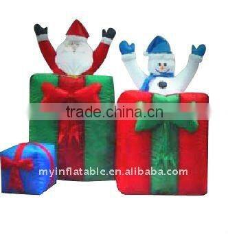 inflatable santa pop-up