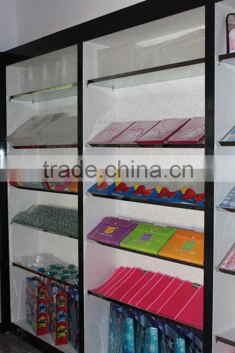 Snow and ice colors plastic packaging bag with plastic handle