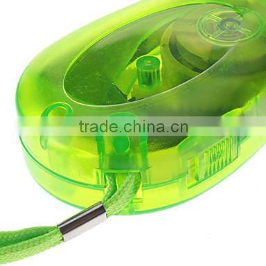 manual dynamo 3 led flashlight squeeze flashlight