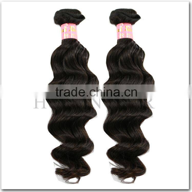 Queen Hair Products Brizilian Virgin Human Hair Extension natural wave size 10inch to 30inch available