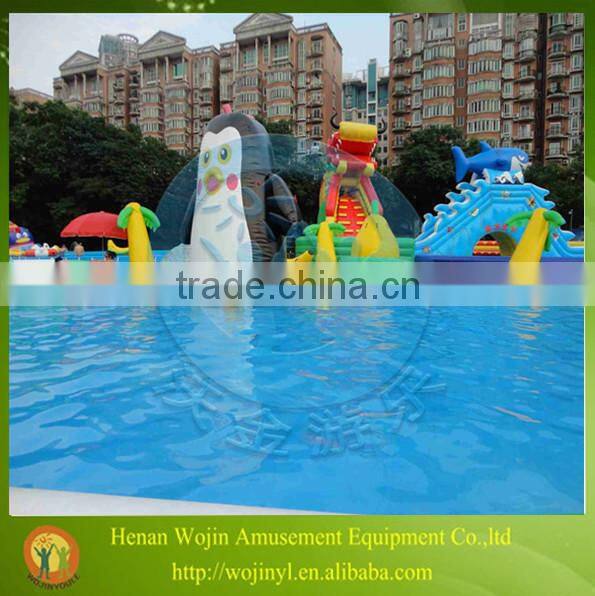 inflatable aqua park&water splash park