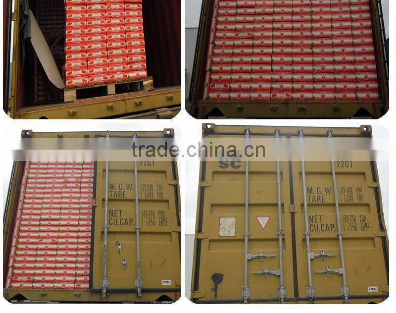 Small tomato paste machine for hard open lid 70gx50tins