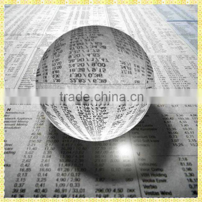 Wholesale Handmade Cheap Blue Crystall Ball For Feng Shui Decoration