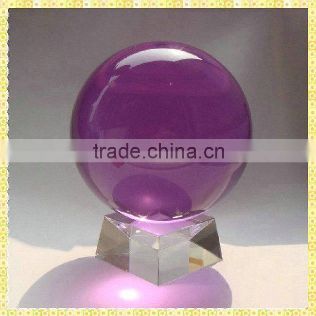 Wholesale Handmade Cheap Blue Crystall Ball For Feng Shui Decoration