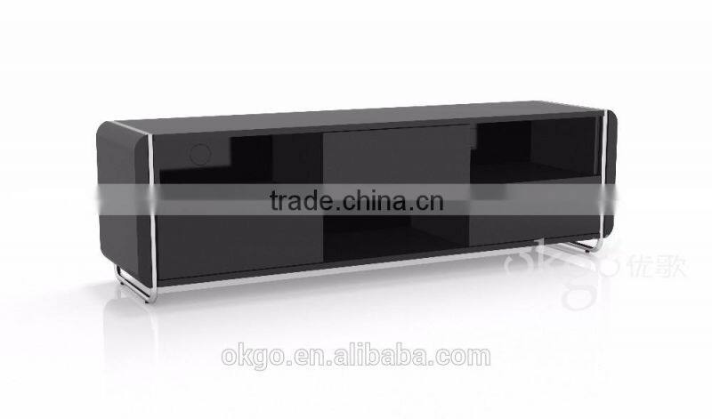 modern LED light tv cabinet