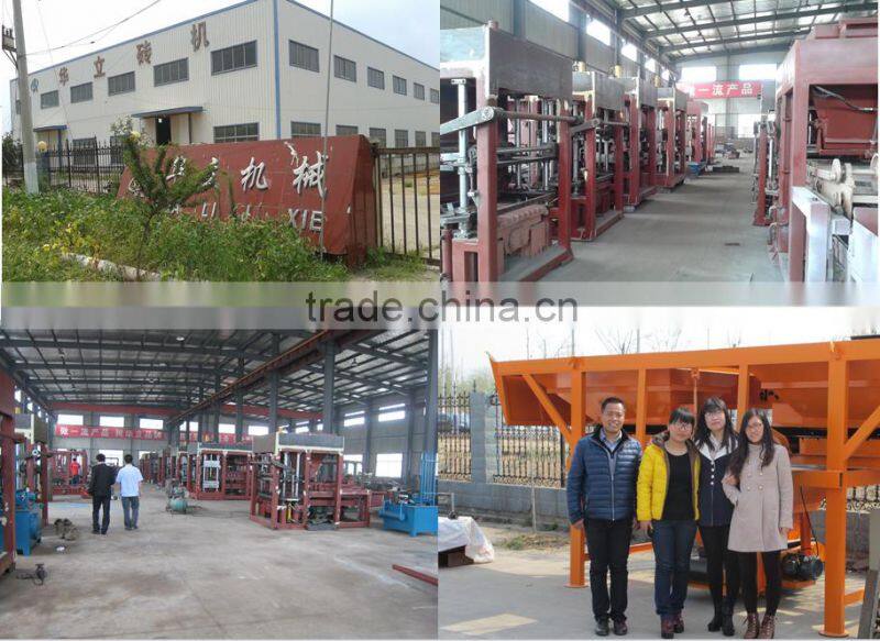 QT4-15 Fully Automated Concrete Hollow Block Making Machine