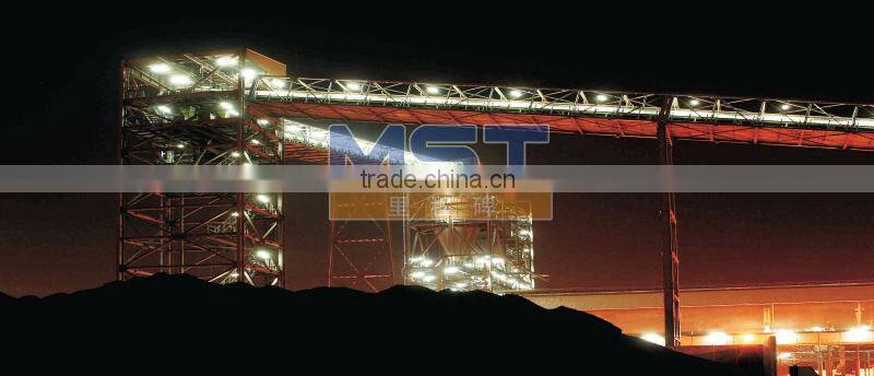 v guide rubber conveyor belt