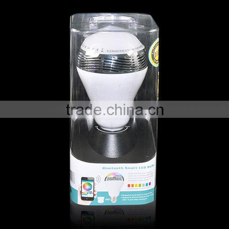 E27 Best selling 2016 good quality 4.0 wireless bluetooth lighted speaker