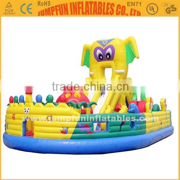 JFIP-183 INFLATABLE SLIDE AND OBSTACLE COURSE,CHILDREN PLAY ZONE INFLATABLE AIR BOUNCER/FUN CITY